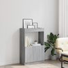 vidaXL Highboard Grey Sonoma Engineered Wood Medium Highboard