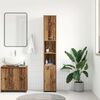 vidaXL Bathroom Cabinet Old wood Engineered Wood 72.2 x 11.8 x 11.8 in