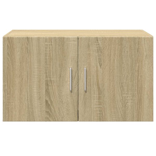 vidaXL Wall Cabinet Sonoma Oak Engineered Wood Medium Wall Cabinet