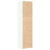 vidaXL Highboard White Engineered wood Tall Side Cabinet Rectangular