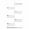 vidaXL Room Divider White Engineered Wood 39.4x13.0x68.9 in Room Divider