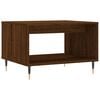 vidaXL Coffee Table Brown Oak Engineered Wood Medium Coffee Table