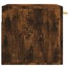 vidaXL Wall Cabinet Smoked Oak Engineered Wood Medium Wall Cabinet
