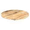 vidaXL Tabletop Natural wood Solid mango wood 31.5 in across Durable