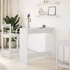 vidaXL Bar Table White Engineered Wood Attractive Design Bar Table