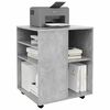 vidaXL Storage Cabinet Concrete Grey Engineered Wood Standard