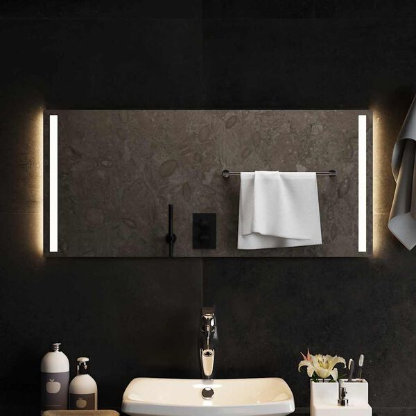 vidaXL LED Bathroom Mirror 35.4"x15.7"