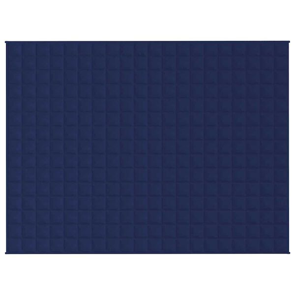 vidaXL Weighted Blanket Blue