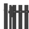 vidaXL Garden Fence Gate Steel 39.4x39.4" Anthracite