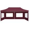 vidaXL Party Tent Wine Red