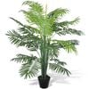 vidaXL Artificial Plant Green Plastic Medium Decorative Inlays
