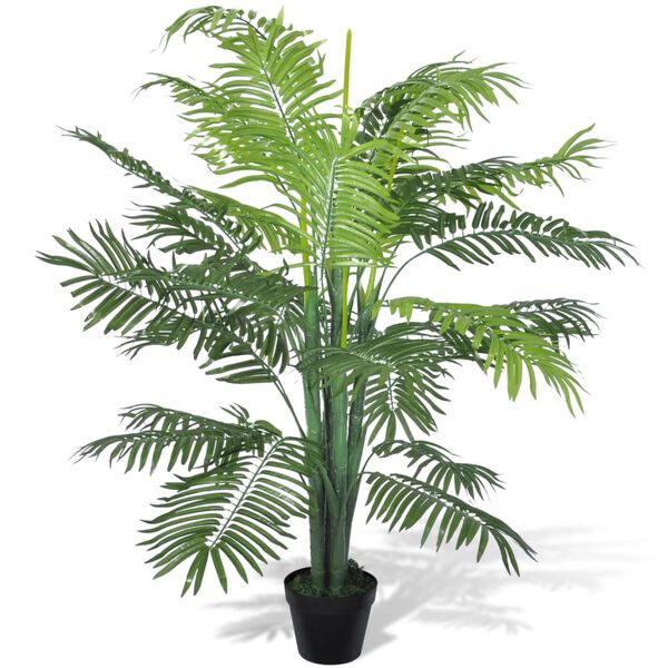 vidaXL Artificial Plant Green Plastic Medium Decorative Inlays