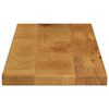 vidaXL Table Top Oak Solid Mango Wood Medium Table Top Rectangular