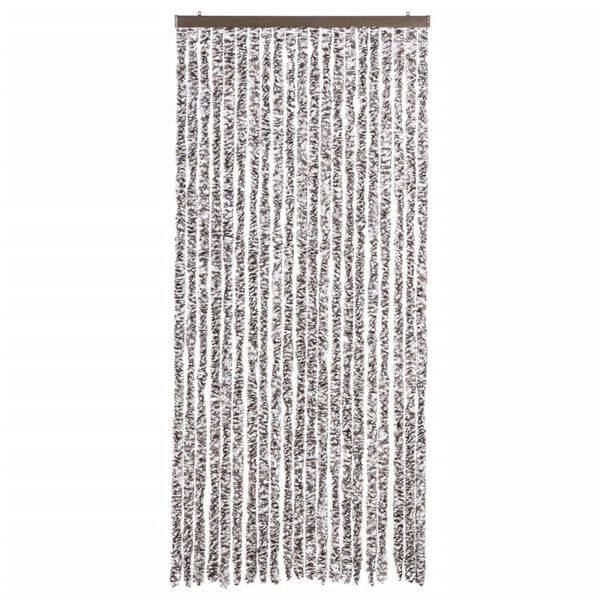vidaXL Insect Curtain Brown and Beige 35.4x78.7" Chenille
