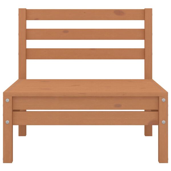vidaXL Garden Lounge Set Honey brown Solid pinewood Modular