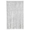 vidaXL Fly Curtain Grey 46.5x86.6" Chenille