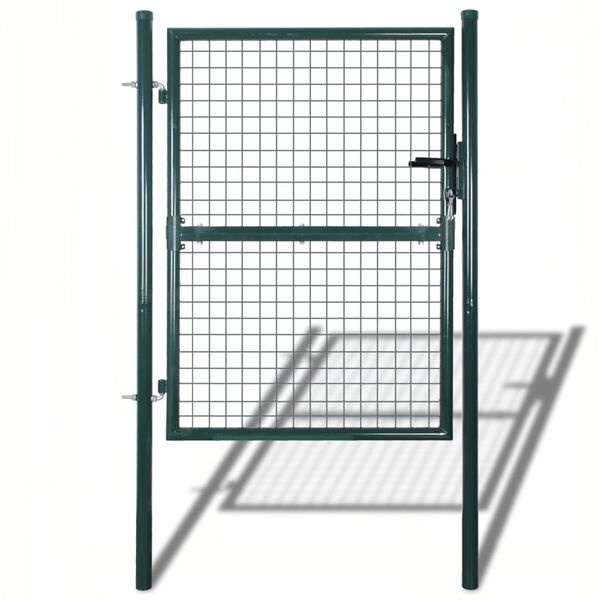 Garden Mesh Gate Fence Door Wall Grille 33.7" x 78.7" / 39.4" x 98.4"