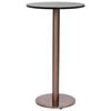 vidaXL Bistro Table Leg Gold Stainless Steel Single Industrial