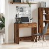 vidaXL Desk Old wood Engineered wood Compact Desk Rectangular Modern