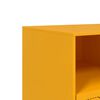 vidaXL TV Cabinet Mustard Yellow Cold-rolled Steel TV Cabinet