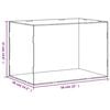 vidaXL Display Box Transparent 22.0x14.2x14.6" Acrylic