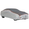 vidaXL Car Cover for Sedan Hail Protection Full S Grey and Silver