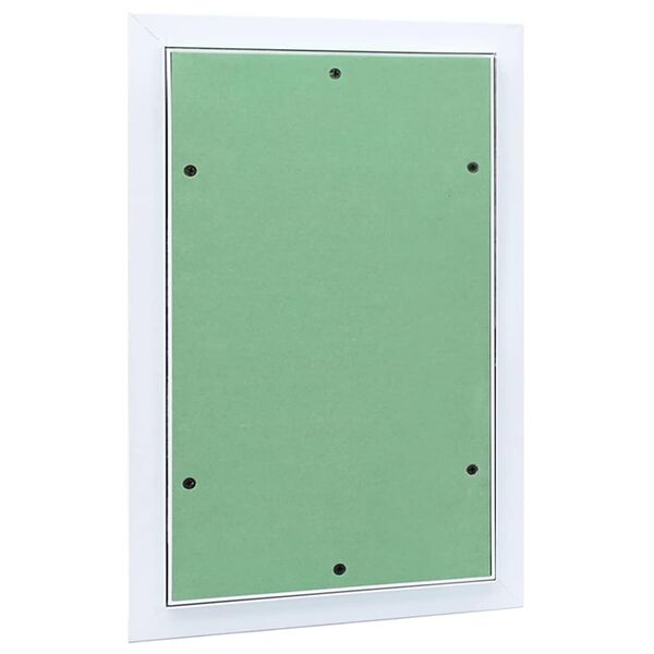 vidaXL Access Panel White 35 x 45 cm Aluminium and Plasterboard