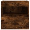 vidaXL TV Wall Cabinet Smoked oak Engineered wood