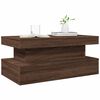 vidaXL Coffee Table Brown Oak Engineered Wood 35.4 x 19.7 x 15.7 in