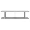 vidaXL Wall Shelf Set of 2 Concrete gray Engineered wood Medium