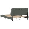 vidaXL Bed Frame Dark Grey