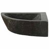 vidaXL Wall Hung Corner Basin Gray (38-45) x (38-45) x 12 cm
