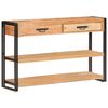 vidaXL Sideboard 47.2"x11.8"x29.5" Solid Acacia Wood