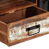 vidaXL TV Cabinet Mixed Colors Solid Reclaimed Wood 47.2 x 11.8 x 15.7 in