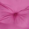 vidaXL Pallet Cushion Pink 100% Polyester 23.6 x 15.7 x 4.7 in