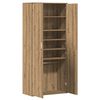 vidaXL Shoe Cabinet Artisan Oak Engineered Wood 70.1 in tall