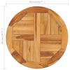 vidaXL Table Disk Teak Smooth teak hardwood A good size Swivel
