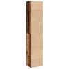 vidaXL Bookcase Old wood Engineered wood Medium Bookcase Rectangular