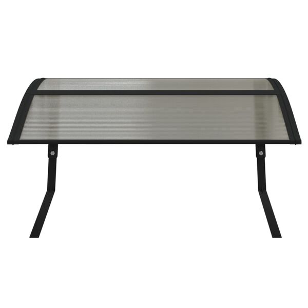 vidaXL Robot Mower Garage Black Polycarbonate Small Durable