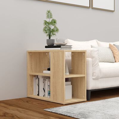 vidaXL Side Cabinet Sonoma Oak 23.6"x11.8"x19.7" Engineered Wood