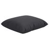 vidaXL Sofa Cushion Set of 4 Black 100% polyester 15.7 x 15.7 in