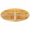 vidaXL Table Top Natural wood Solid mango wood 55.1 x 23.6 x 1.0 in