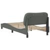 vidaXL Bed Frame Dark Grey