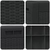 vidaXL Patio Storage Box Anthracite 46.9x18.9x23.6" Polypropylene
