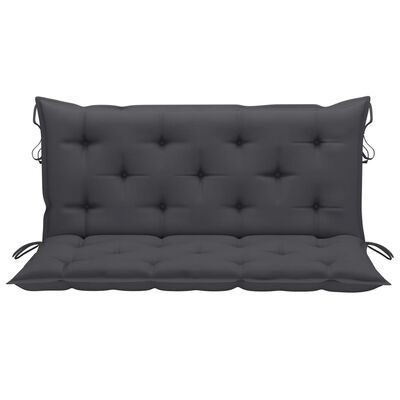 vidaXL Cushion for Swing Chair Anthracite 47.2" Fabric