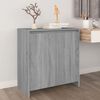 vidaXL Sideboard Grey sonoma Engineered wood Medium Sideboard