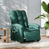 vidaXL Electric Massage Recliner Chair Dark Green