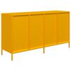 vidaXL Sideboard Mustard Yellow Cold-rolled Steel Large Sideboard