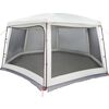 vidaXL Pool Tent with Removable Fly & Mesh Walls Grey 263.8x232.3"