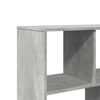vidaXL Bookcase Concrete grey Engineered wood Large Bookcase
